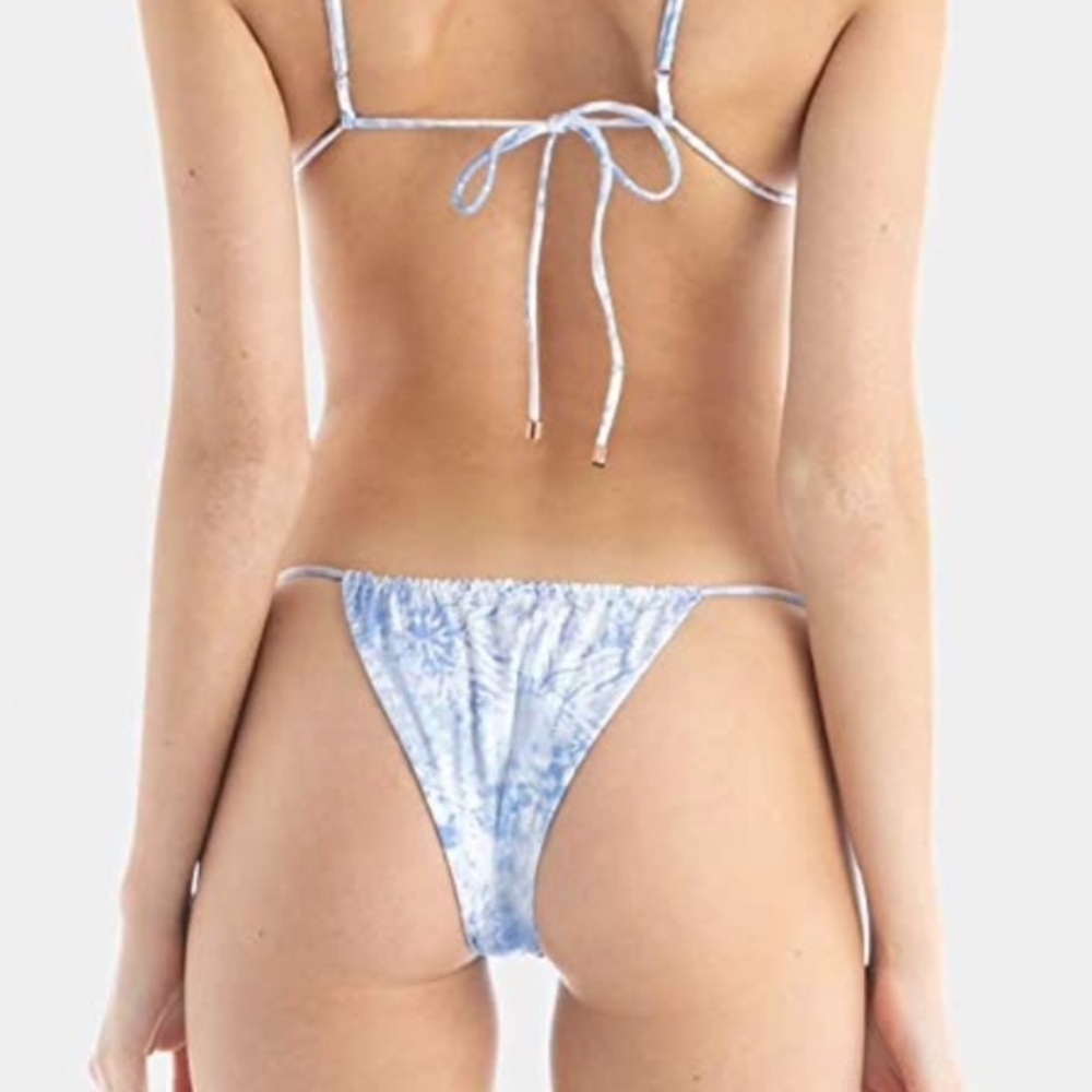 NWT Tavik Jones Mini Cheeky Swim Bikini Bottoms in Tie Dye